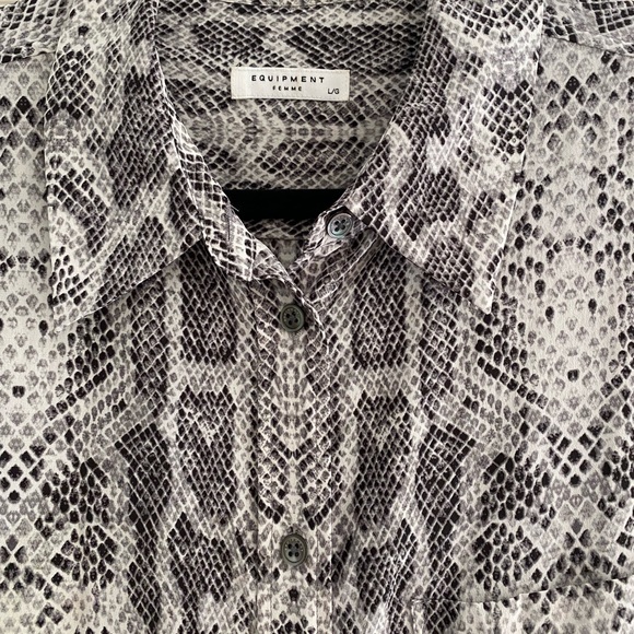 Equipment Slim Signature Silk Shirt - Picture 6 of 7